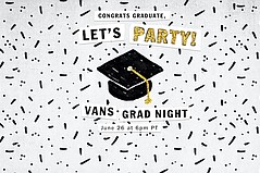 Vans Throws Virtual 2020 Grad Night