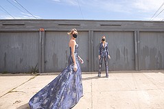 Kevan Hall Fall 2020 Elevates Fashion Into the Reaches of the Night Sky