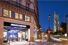 Skechers Flagship Opens on Rue de Rivoli in Paris