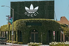 Gucci x Adidas Pop-Up Opens on Melrose