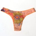ONGOSSAMERs Gossamer Mesh hip-G thong ($8.50) in crazy daisy peach