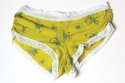 UNDERWOO'S apple-green Tencel "Winter Bouquet" boyshort ($20)