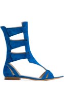 PAUL & JOEs blue suede Gladiator Dedale sandal