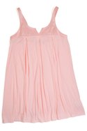 CAROLE HOCHMAN MIDNIGHT's Modal/spandex and washable silk "Moonlight Kisses" pleated baby-doll chemise ($36.95) in sweet pink.