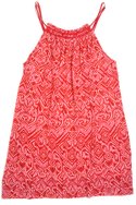 OSCAR DE LA RENTA SIGNATURE LABEL mulberry printed-crinkle-polyester Indo Chic chemise ($52).