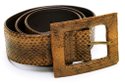 BEIRN snakeskin belt 