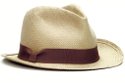 HAT ATTACK classic brim straw fedora