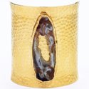 DARA ETTINGER Alana natural geode slice cuff