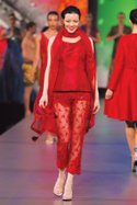 Fashion(s) by FIDM Debut Designer Ahmad Murtaza at the annual Fashion Institute of Design &  Merchandising Debut Fashion Show, Barker Hanger, Santa Monica, CA. Friday, March 22, 2013..(Alex J. Berliner/ABImages)