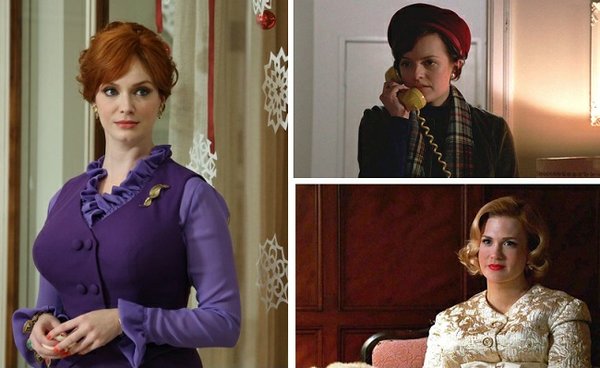 “The women’s looks are really all over the place—from super-short to the maxi," said "Mad Men" costume designer Janie Bryant.