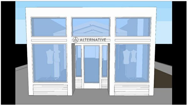 Artist rendering of the Alternative store in San Francisco