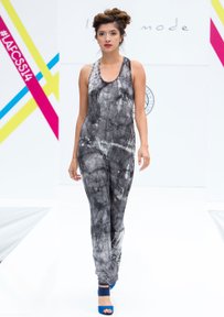 October 9, 2013 | ISM Mode runway show presented by LA Fashion Council during LA Fashion Week '14 Spring | The Grove, Los Angeles | Photo by John Eckmier