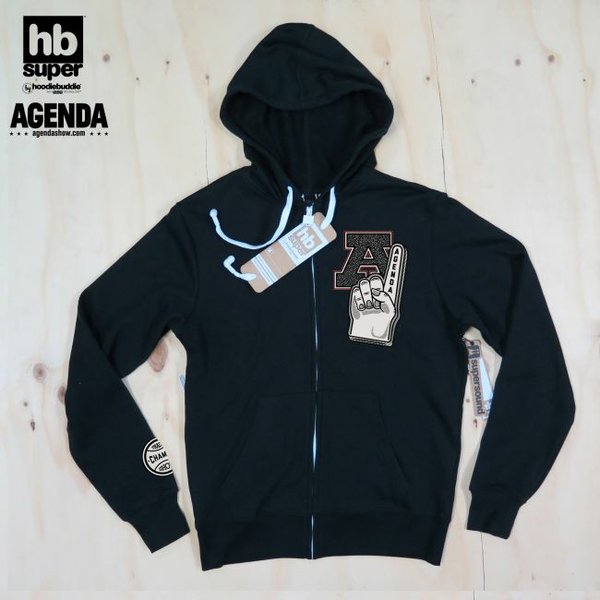 Agenda's hoodie collaboration with HB Super by HoodieBuddie. Image courtesy Agenda and HBSuper by HoodieBuddie