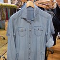 Taiwan-based Tai Yuen Textile Co. specializes in shirting-weight fabrics but also showed an insulated PU-coated denim and denim with novelty finishes.