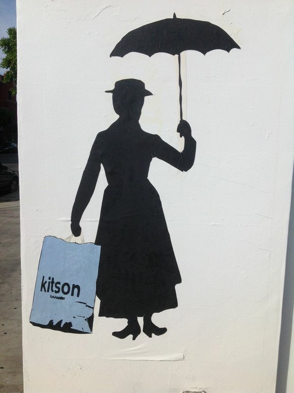 Mary Poppins shops at Kitson?! 
