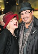 Costume designers Mona May and Salvador Perez, president of the Costume Designers Guild