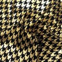 Solid Stone Fabrics “Houndstooth Gold”