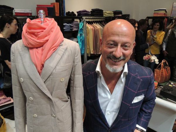 Domenico Vacca at his Beverly Hills boutique.