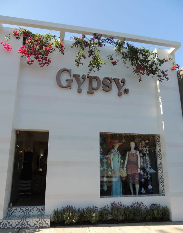 Exterior of Gypsy05's Robertson Boulevard area boutique.
