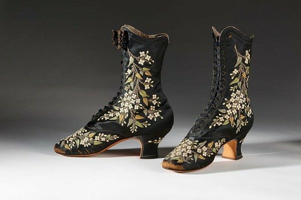 Francois Pinet shoes from the 1870s or 1880s.  