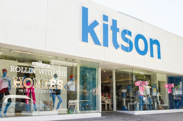 Kitson's remodeled storefront. Photo courtesy Kitson.