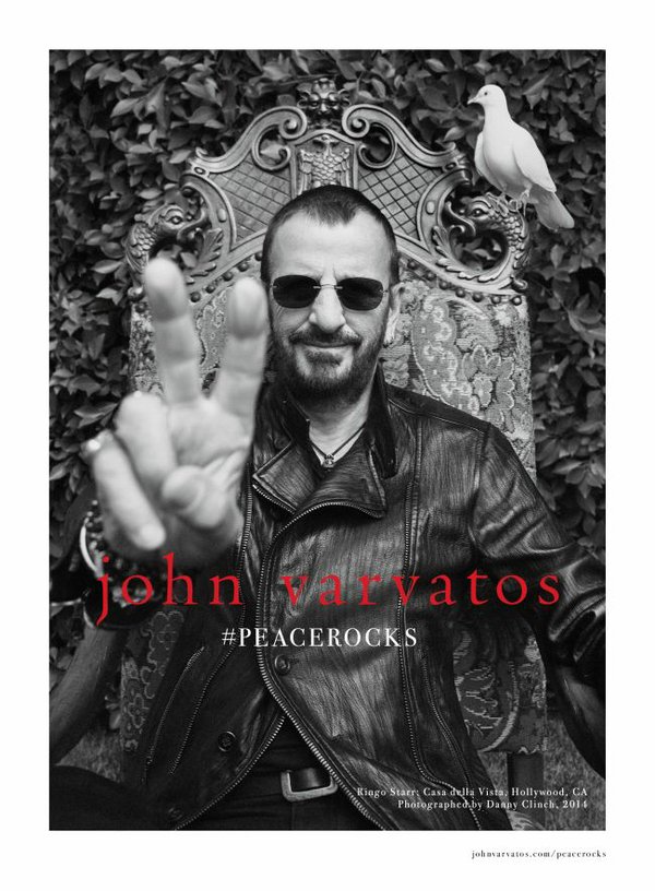 Ringo in Varvatos. Image courtesy of John Varvatos.