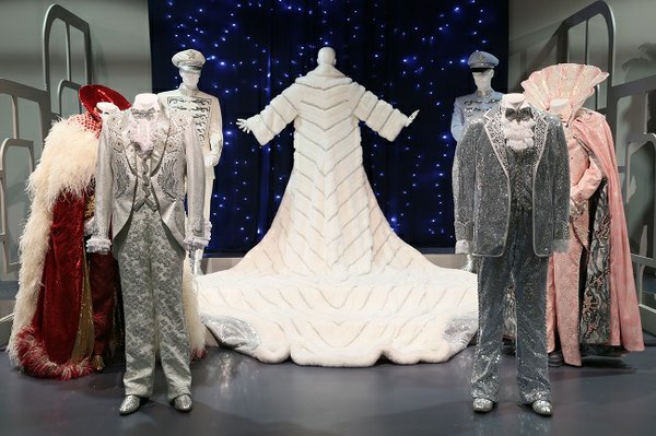 "Behind the Candelabra" costumes by Ellen Mirojnick, 2013 Emmy winner for Outstanding Costumes for a Miniseries, Movie or a Special. 

