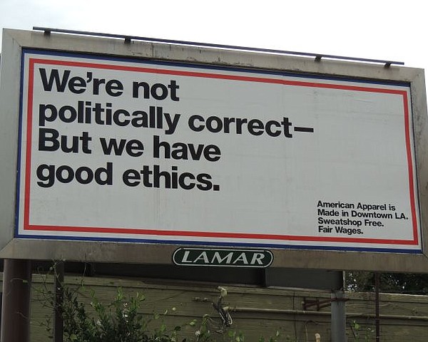 American Apparel “we Have Good Ethics” California Apparel News 