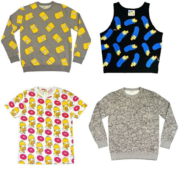 The Simpsons collection for Forever 21