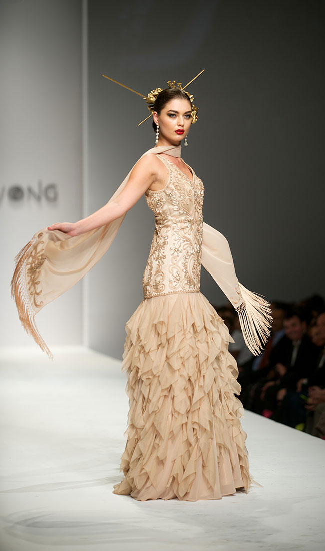 Sue Wong Spring 2015 Runway Show | California Apparel News