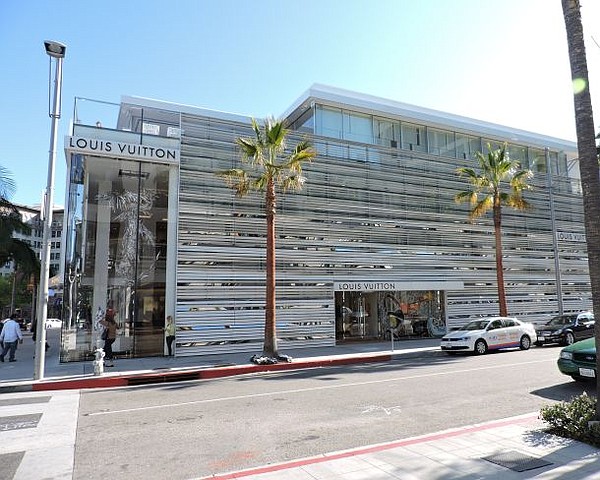 LOUIS VUITTON, Rodeo Drive, Beverly Hills, Los Angeles, California