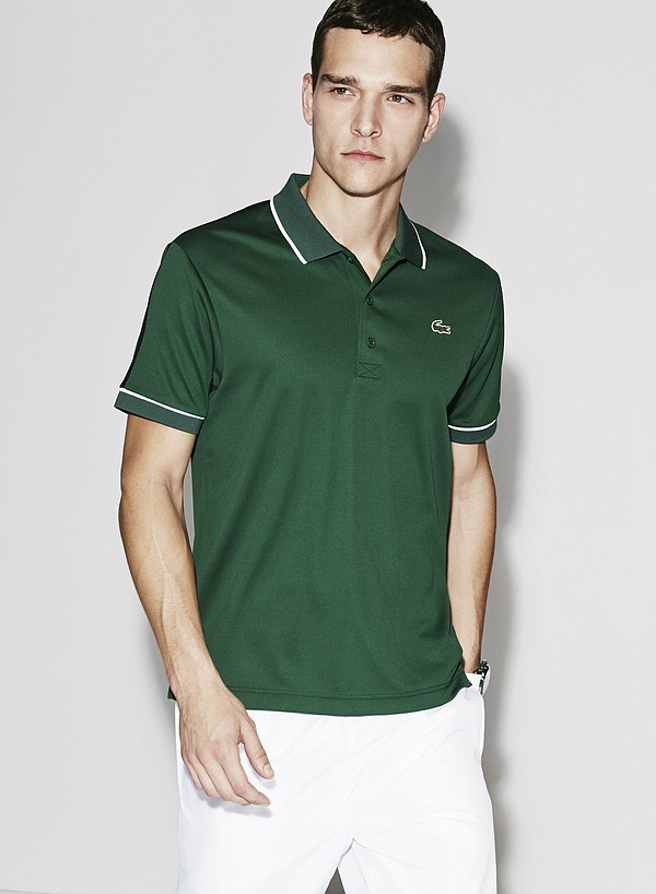 From the capsule collection which accompanies the release of Lacoste's LT12 performance tennis racquet. Picture courtesy of Lacoste.