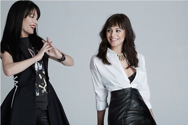 Nasty Gal CEO Sheree Waterson, left, with Sophia Amoruso, Nasty Gal's founder. Photo via Annex Magazine.