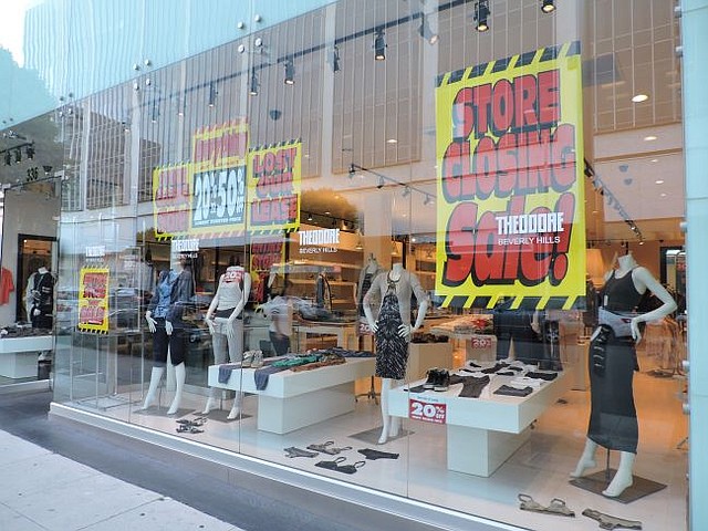 Window at Theodore Beverly Hills.