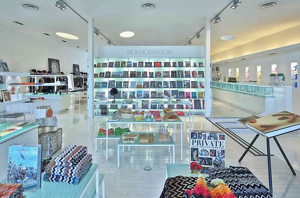 Interior of the Ron Robinson flagship in Santa Monica. Image courtesy Ron Robinson.