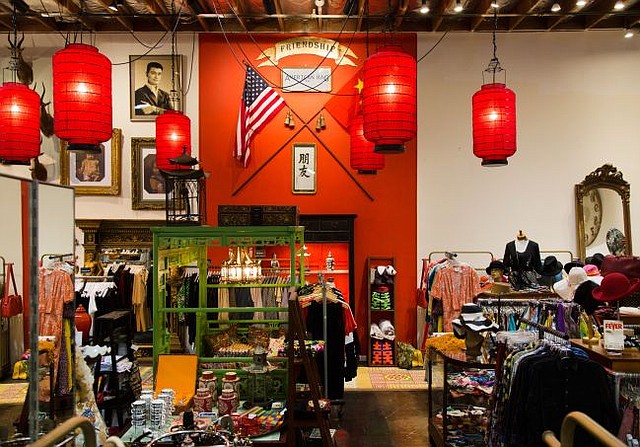 American Rag Cie's shop-in-shop for Chinese designers. Photo credit Vladlina Syrkin.
