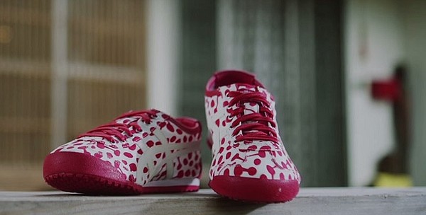 ASICS' Onitsuka Tiger shoes made with a Makumo print