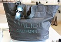 Lex Dray's "Malibu" tote ($175) with Oliver Peoples sunglasses