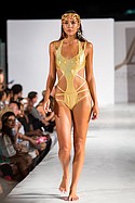 The 8th Continent swimwear show designs by Suzuki Kenzo during Los Angeles Swim Week at the London Hotel. July 23rd 2015.