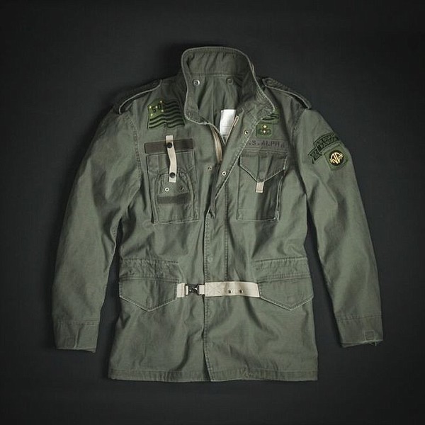 Alpha Industries' slim-fit version of the M-65 field jacket. Picture courtesy of Alpha Industries.
