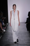 Designer: Mehrzad Hemati

A model walks the runway at the Academy Of Art University Spring 2016 Collections fashion show at The Arc, Skylight at Moynihan Station on September 11, 2015 in New York City.