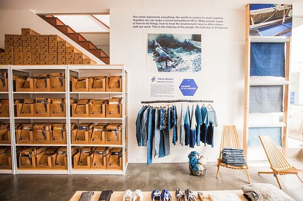 Industry Of All Nations boutique on Abbot Kinney. Image courtesy of IAON