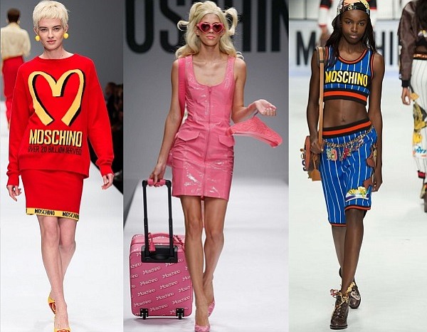 Jeremy Scott's collections for Moschino