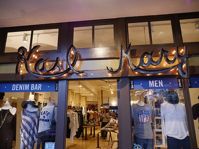 Exterior of the Hail Mary boutique.