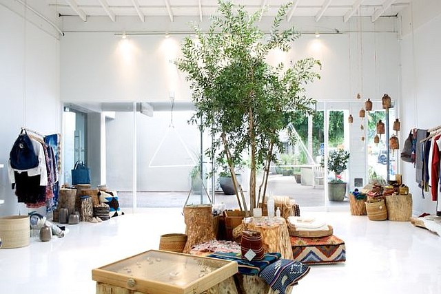 An interior of The Piece Collective at The Glen Centre. Photo by Mikey Azria.