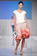 Figueroa & Flower top and skirt, Carol Dauplaise necklace