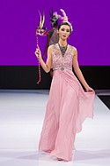 Sue Wong presents her line on the runway at Art Hearts Fashion during Los Angeles Fashion Week Monday October 5th, 2015.