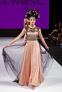 Sue Wong presents her line on the runway at Art Hearts Fashion during Los Angeles Fashion Week Monday October 5th, 2015.