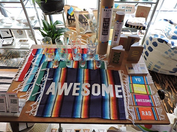 SoLA's "Awesome" serape placemats and coasters