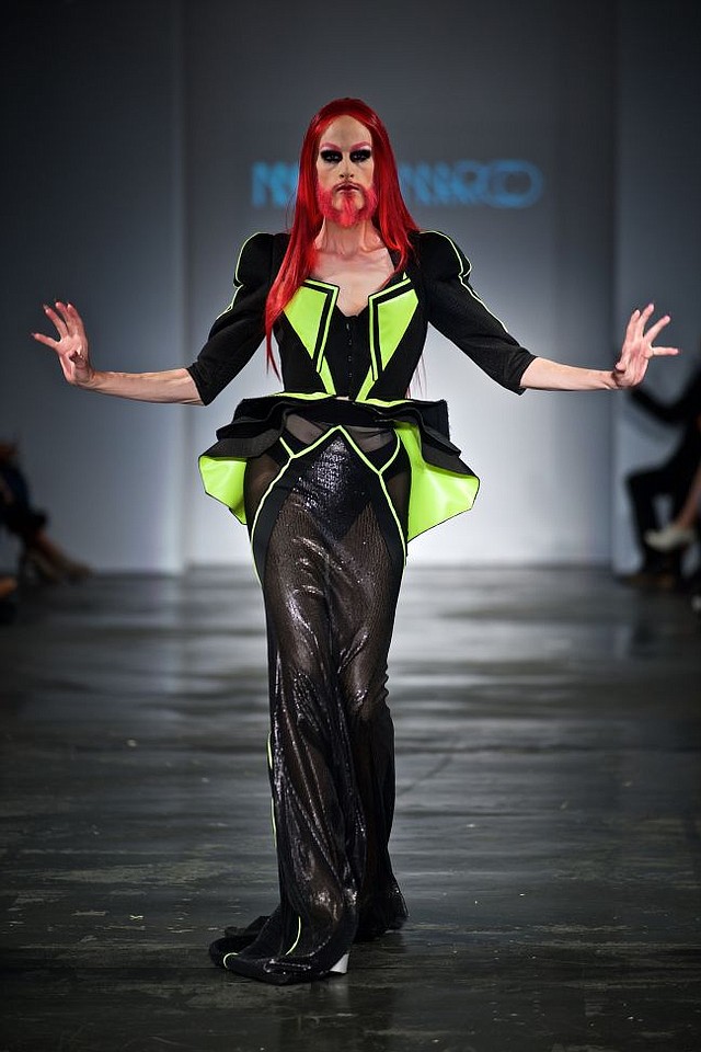 From Marco Marco's runway show. All photos by Volker Corell.